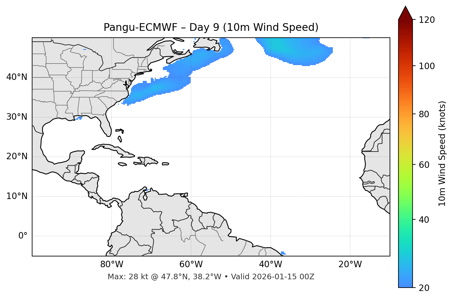 Pangu-ECMWF - Day 09