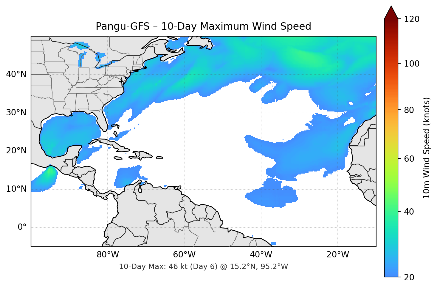 Pangu-GFS 10-Day Max