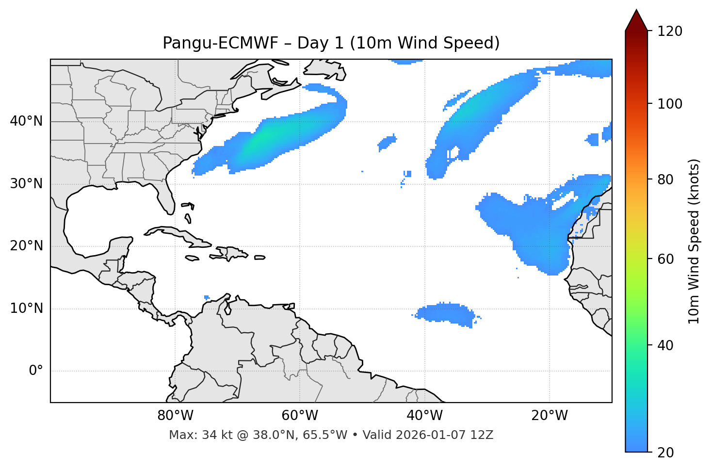 Pangu-ECMWF - Day 01