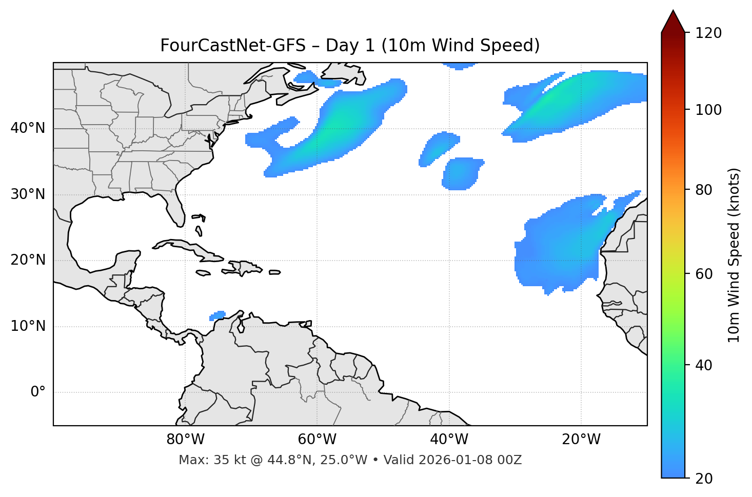 FourCastNet-GFS - Day 01