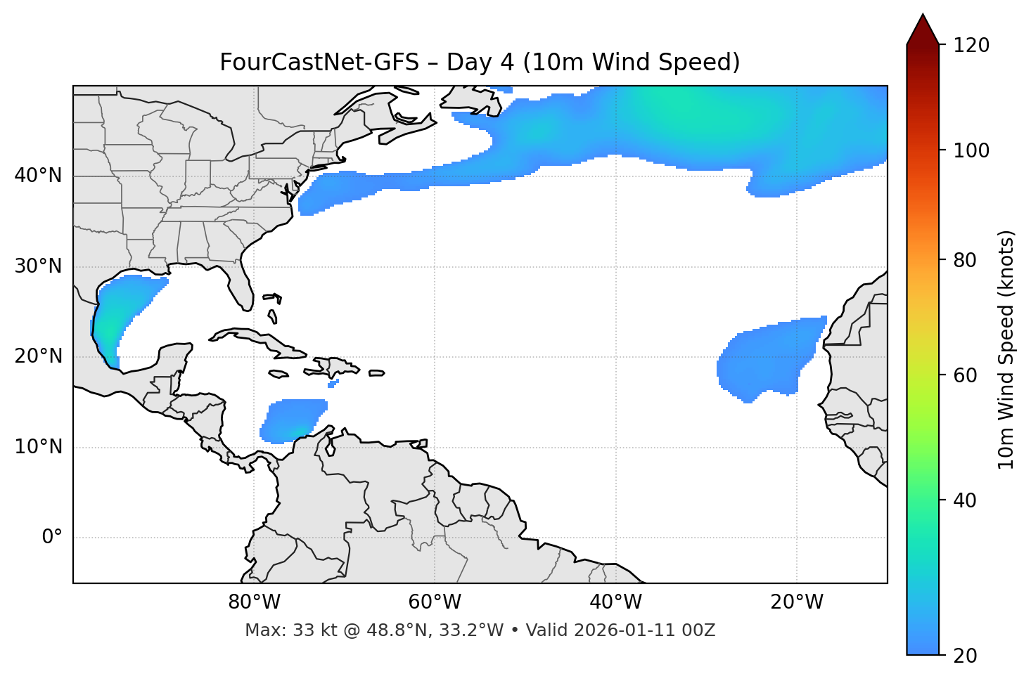 FourCastNet-GFS - Day 04