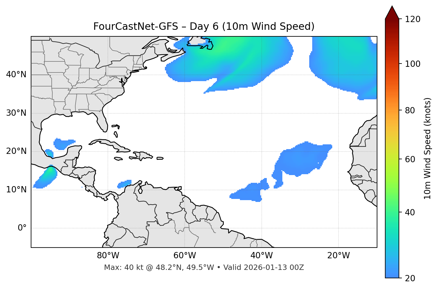 FourCastNet-GFS - Day 06