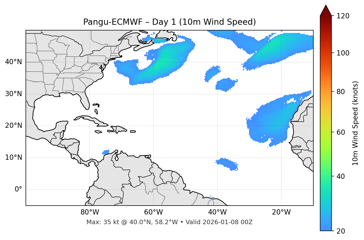 Pangu-ECMWF - Day 01