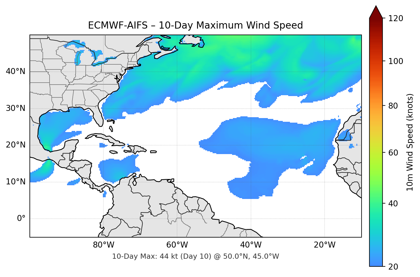 ECMWF-AIFS 10-Day Max