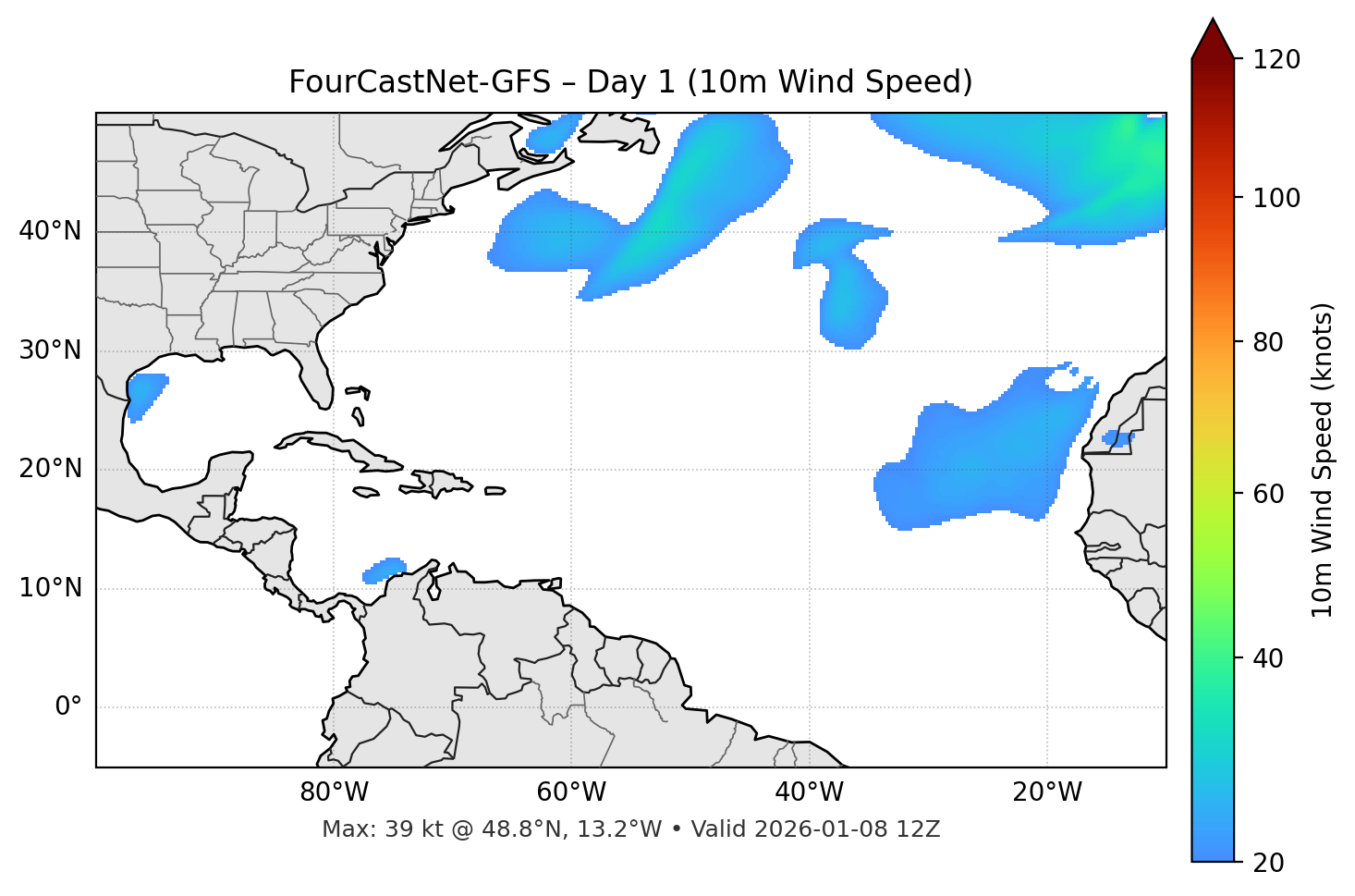 FourCastNet-GFS - Day 01