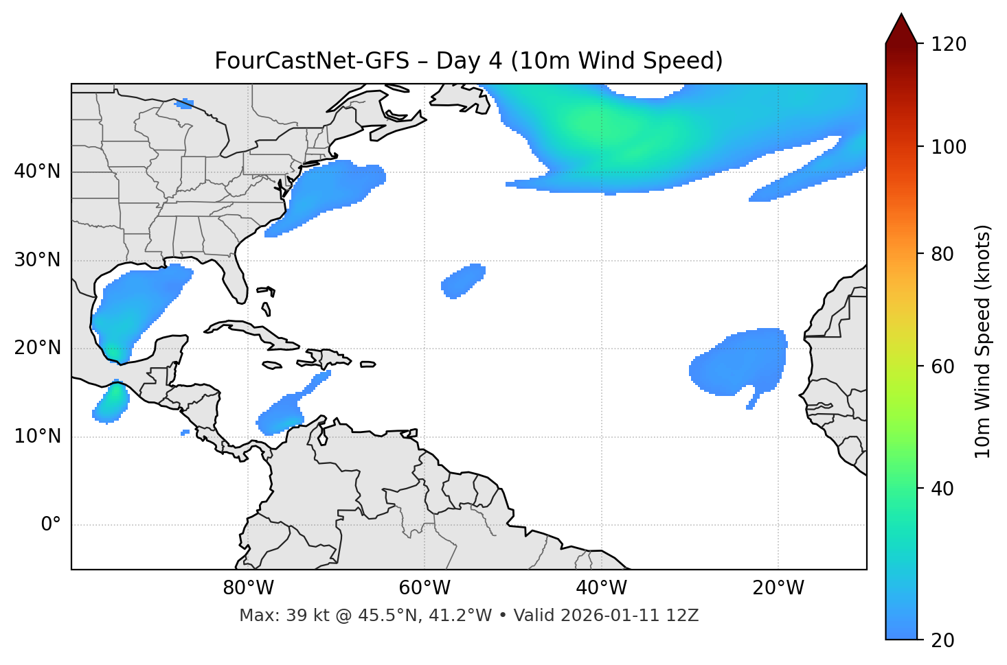 FourCastNet-GFS - Day 04