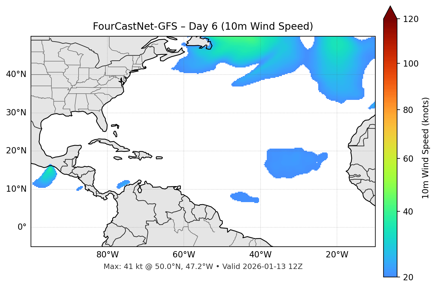 FourCastNet-GFS - Day 06