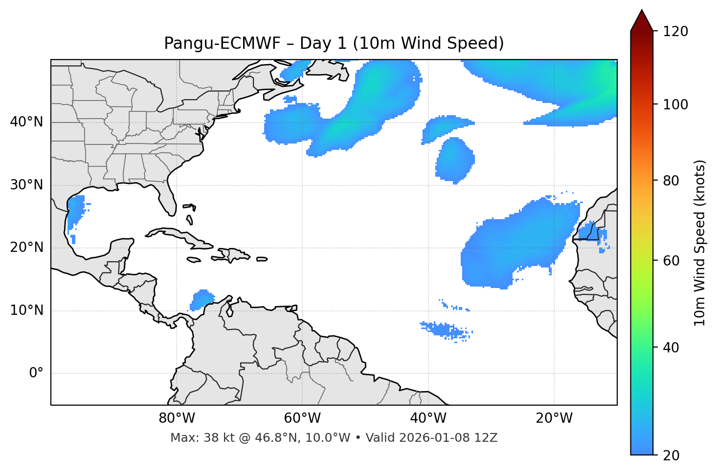 Pangu-ECMWF - Day 01