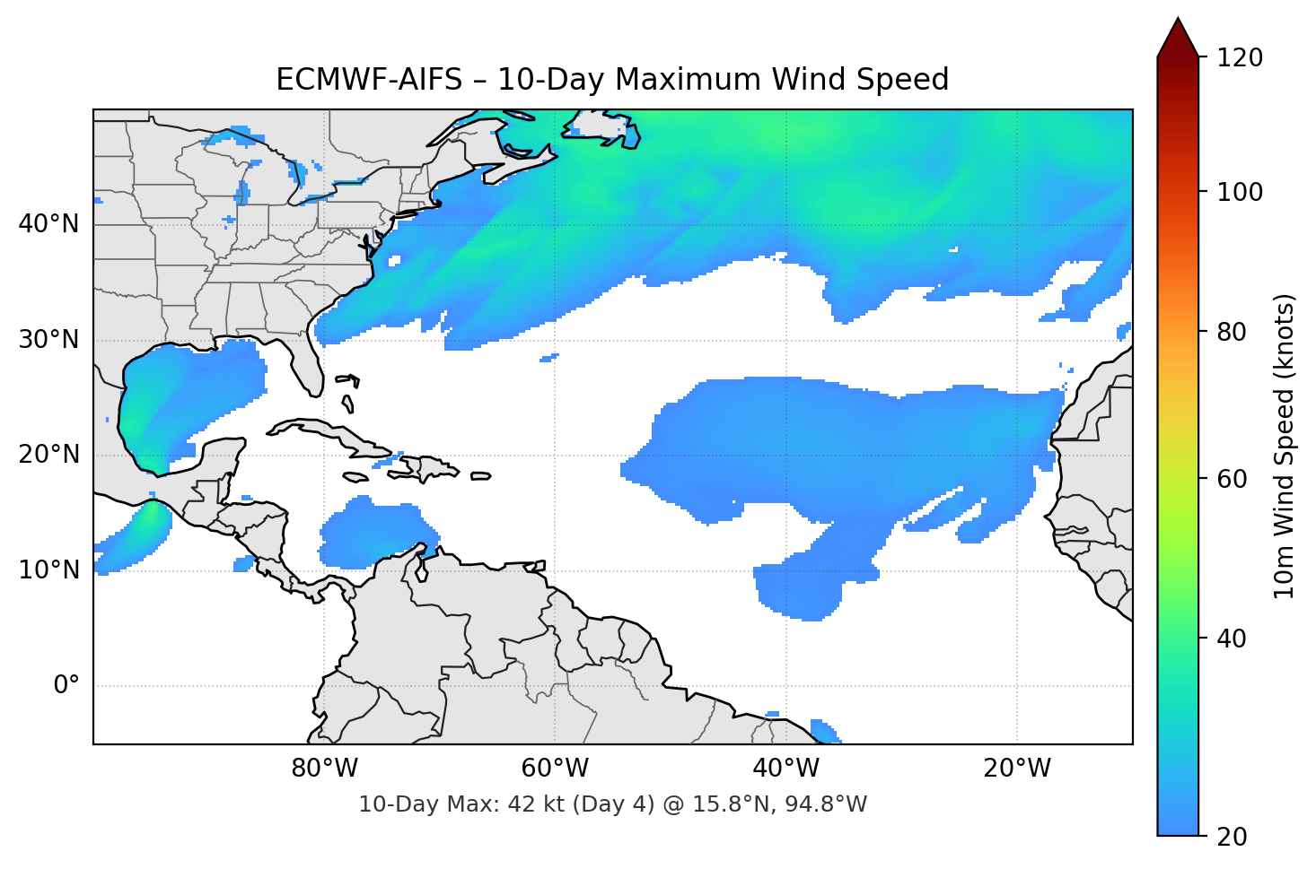 ECMWF-AIFS 10-Day Max
