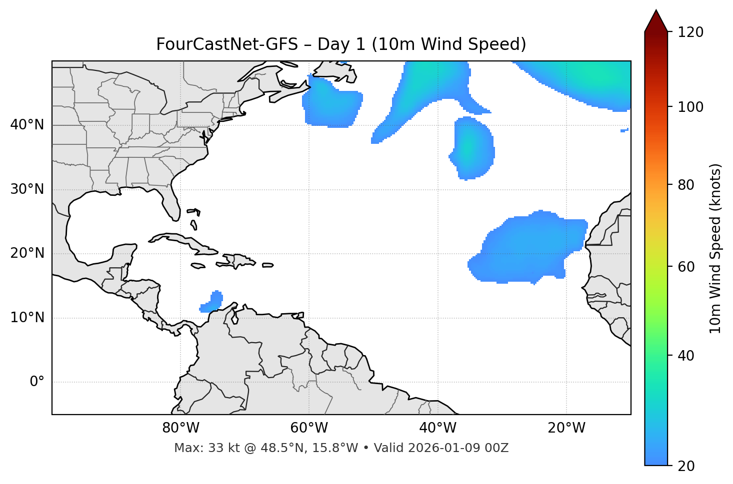 FourCastNet-GFS - Day 01