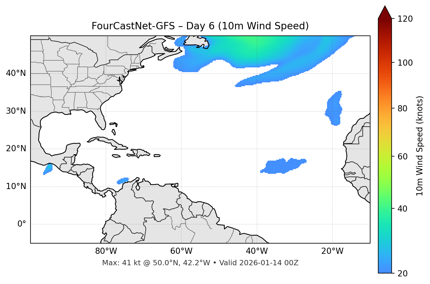 FourCastNet-GFS - Day 06