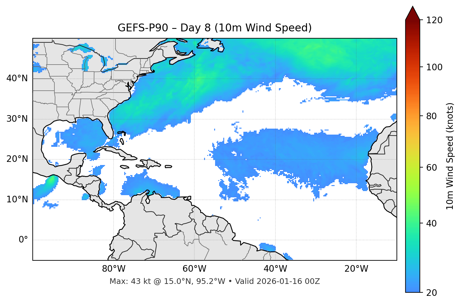 GEFS-P90 - Day 08