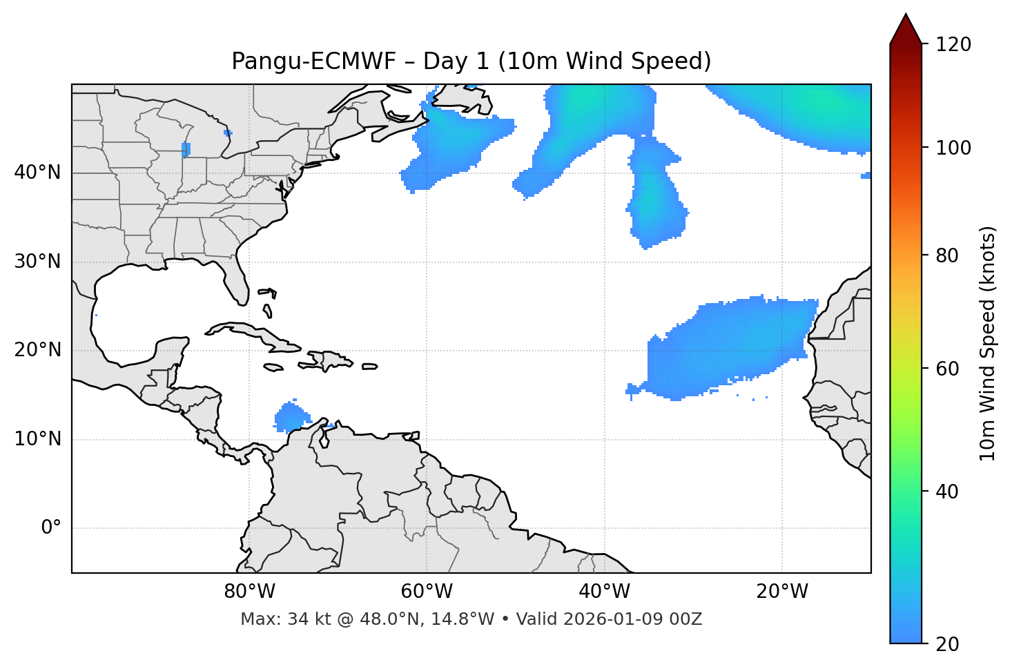 Pangu-ECMWF - Day 01