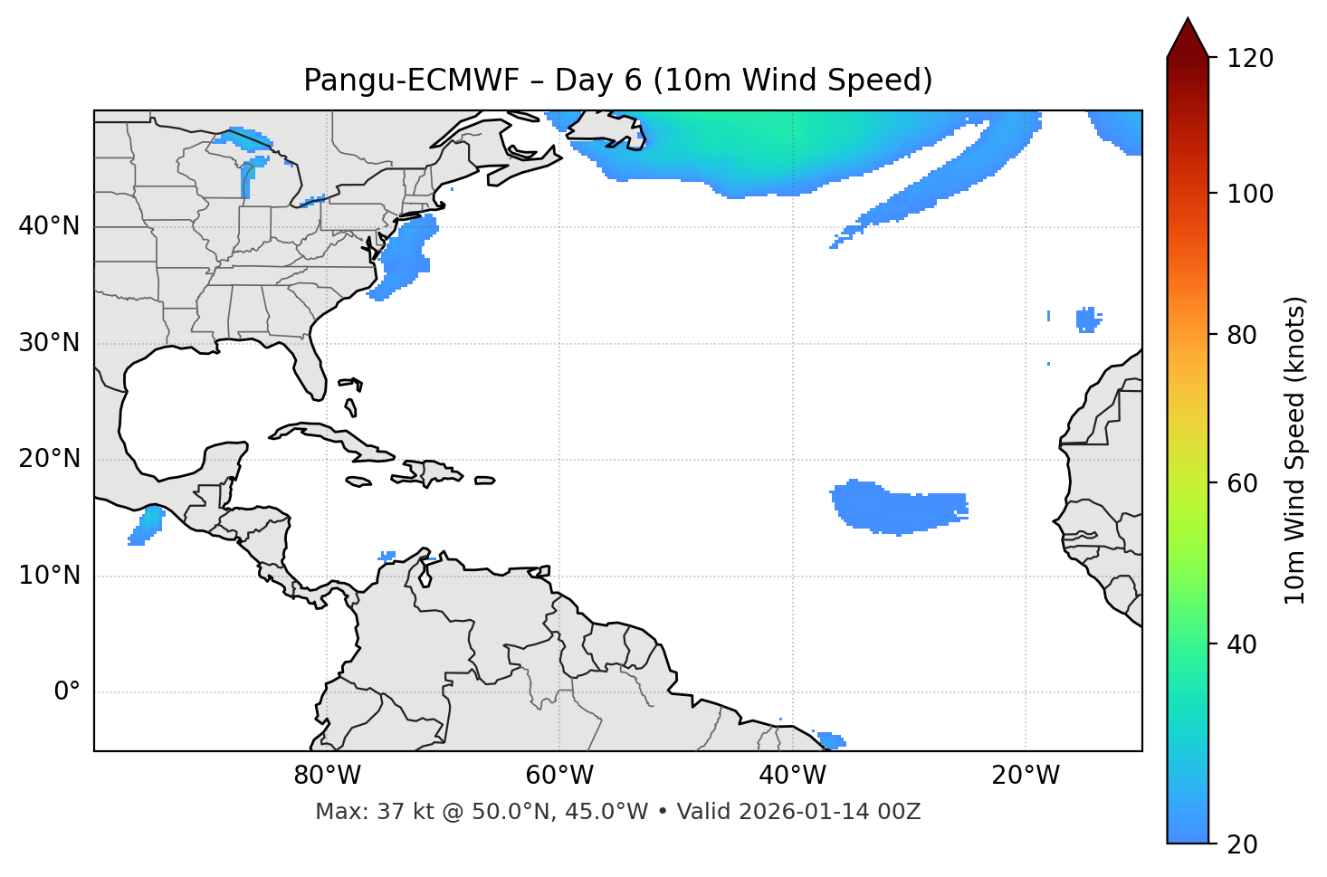 Pangu-ECMWF - Day 06