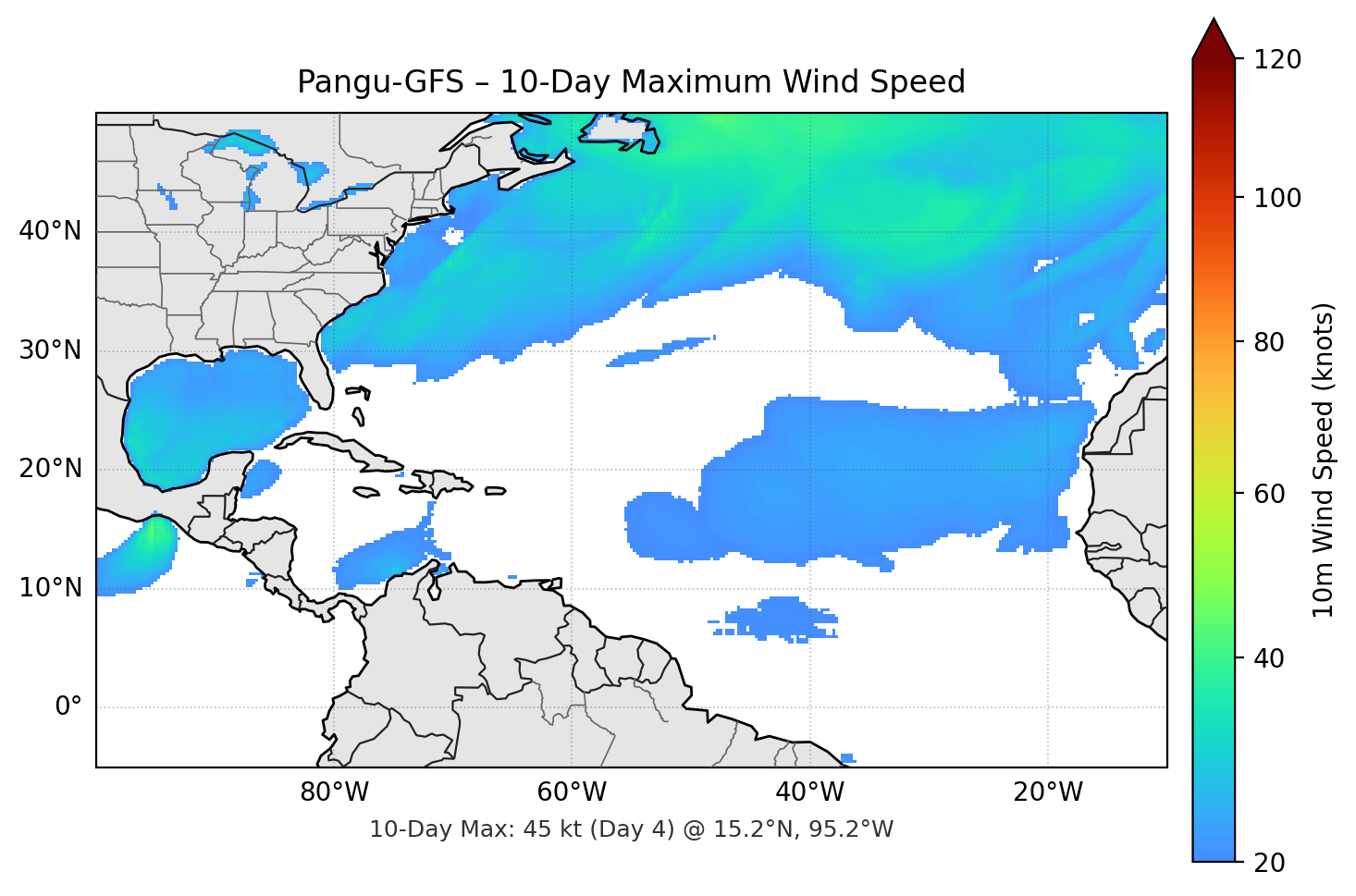 Pangu-GFS 10-Day Max