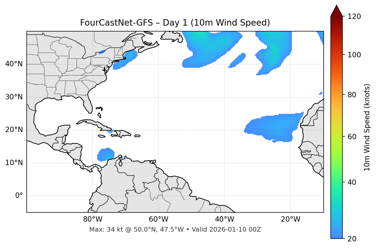 FourCastNet-GFS - Day 01