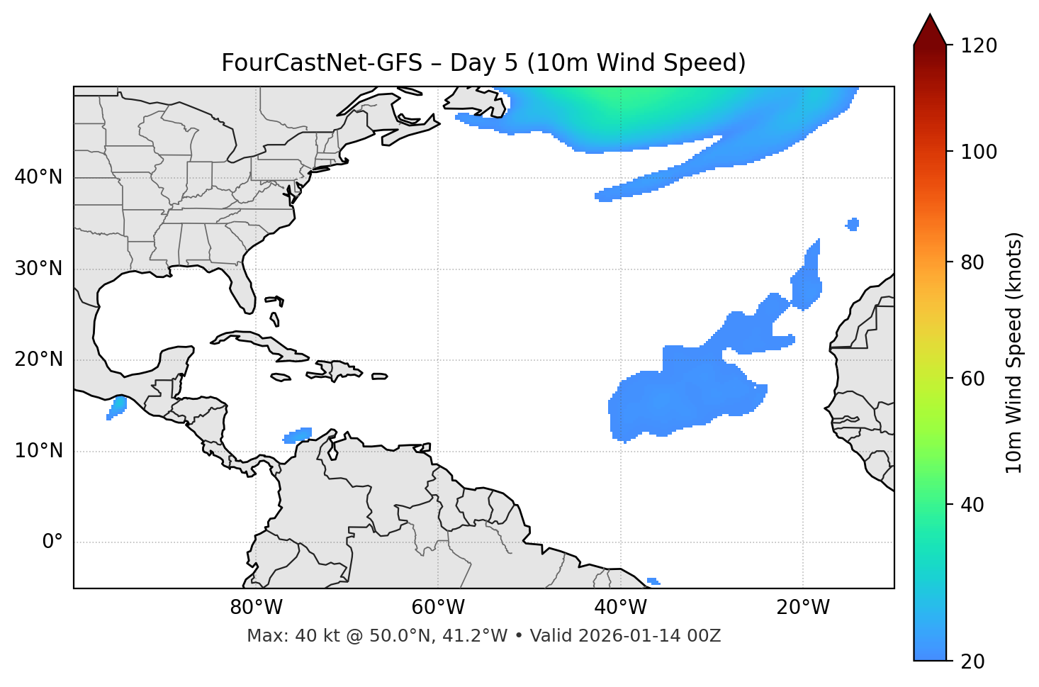 FourCastNet-GFS - Day 05
