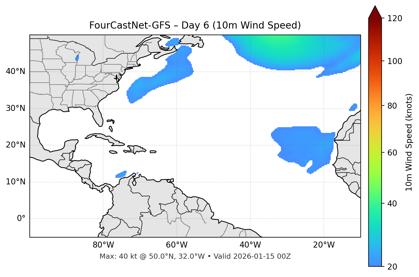 FourCastNet-GFS - Day 06