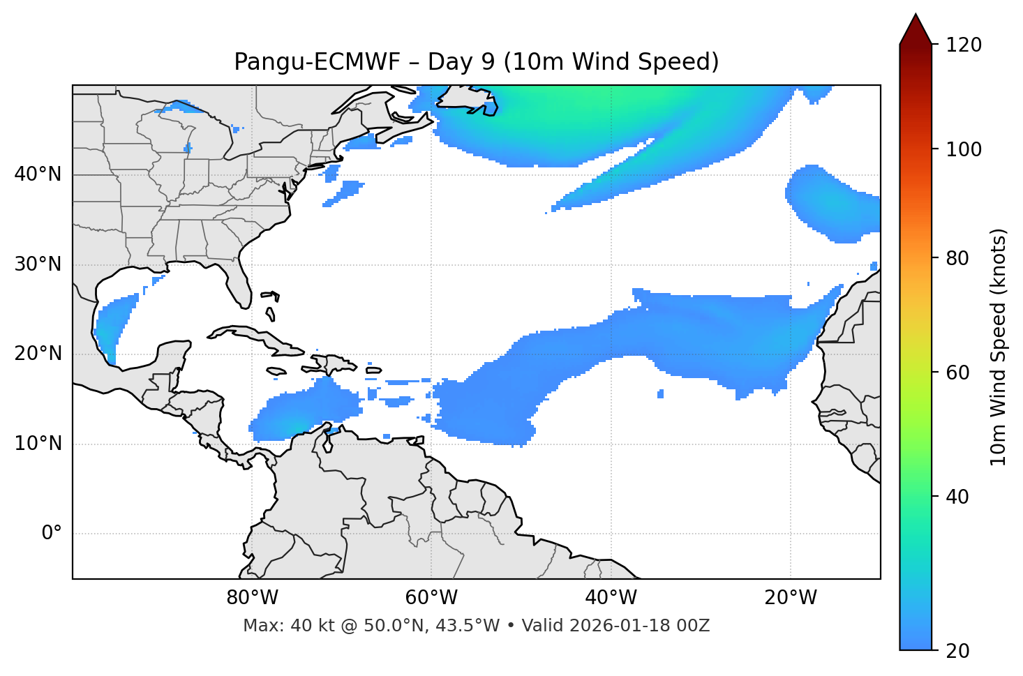 Pangu-ECMWF - Day 09